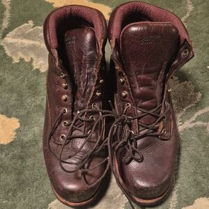 Chippewa Dark Brown Leather Boots
